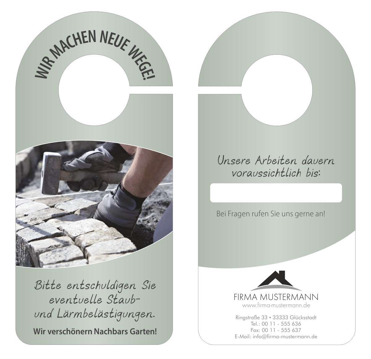 10 Stück Leere Türschild-Aufhänger Aus Kunststoff – 24,1 X 8,9 Cm | Für Mietwohnungen, Hotelzimmer & Immobilienverwaltung